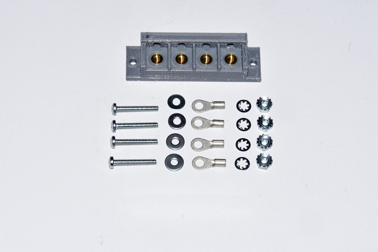 SMT Designs. 4 Terminal Tab Mount Connector Block Kit