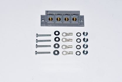 	4 Terminal Tab Mount Connector Block Kit